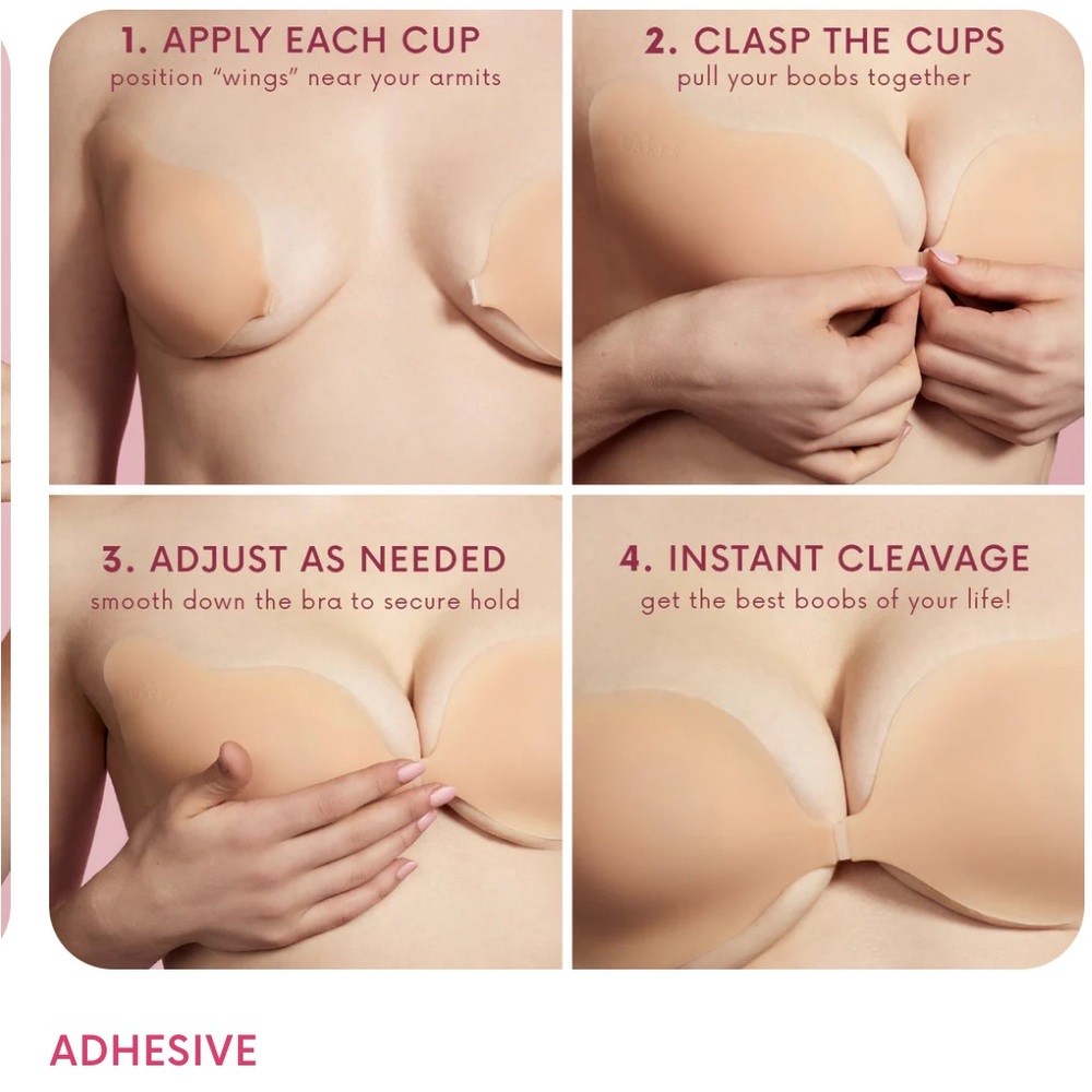 CAKES Cleavage™ bra - M / Honey (Adhesive bra) - Picture 7 of 7